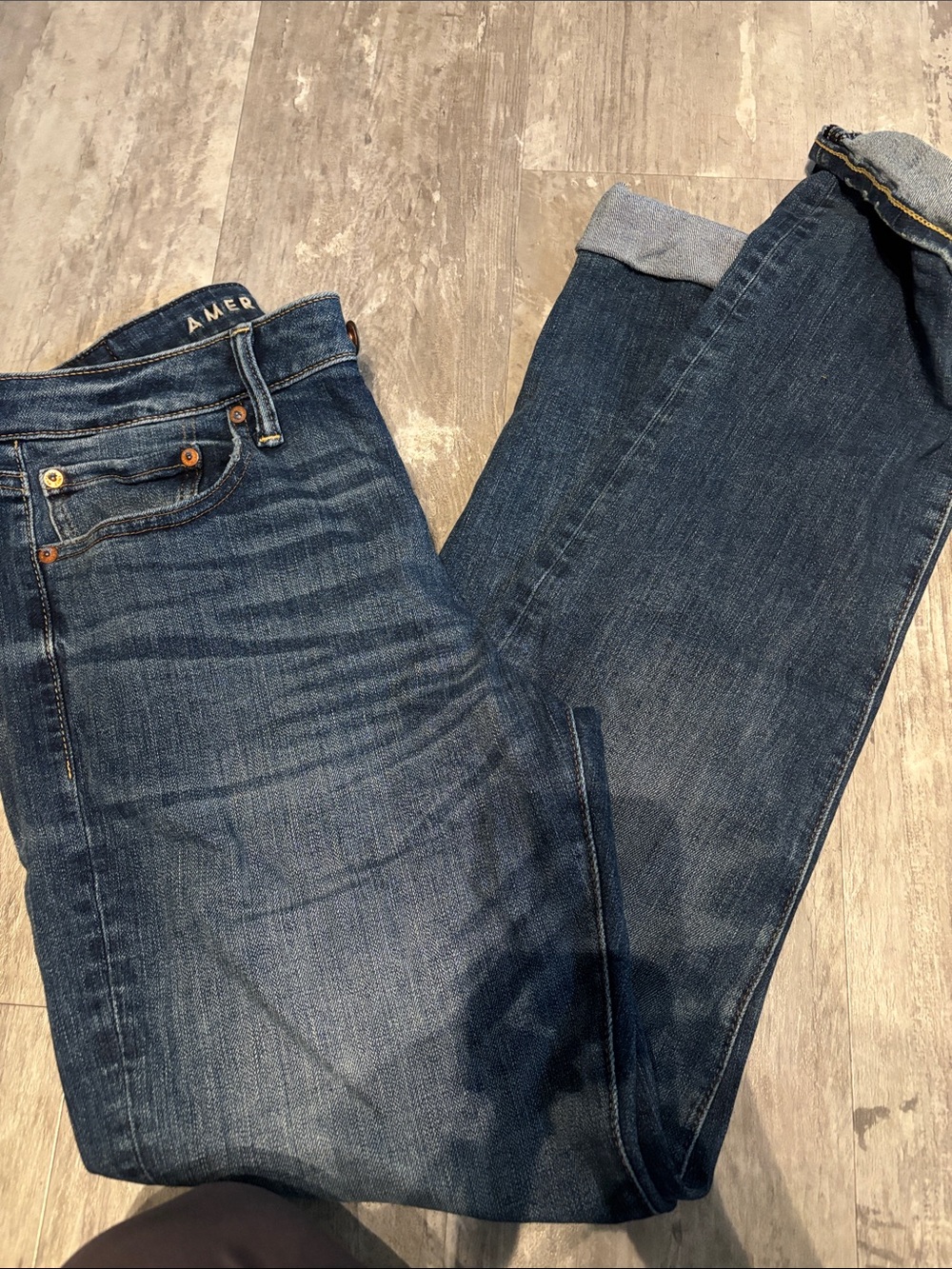 Men’s 31x34 slim straight jeans